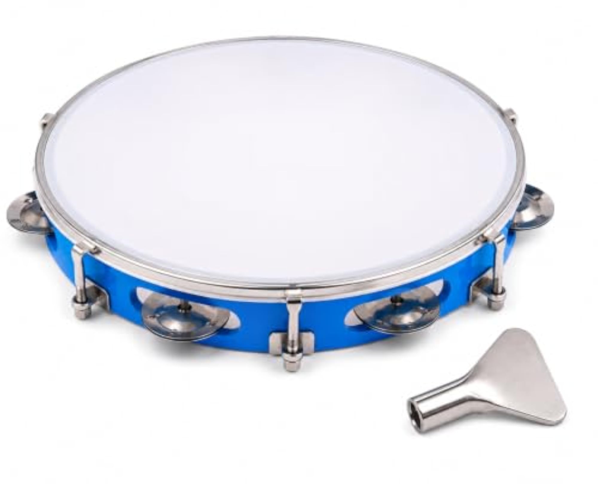 Dafli Tambourine 10 Inch Hand Percussion Instrument